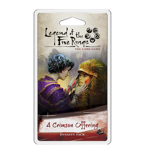 Legend of the Five Rings LCG The Temptations Cycle A Crimson Offering