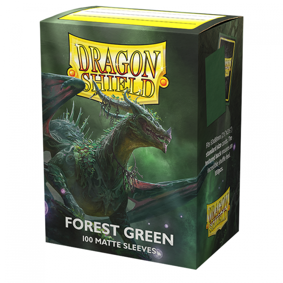 Dragon Shield - Box 100 - Matte Forest Green