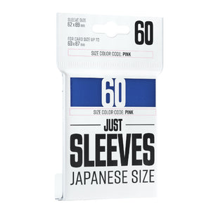 Gamegenic - Just Sleeves Japanese - Blue (60)