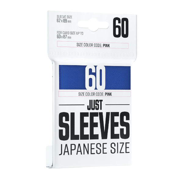 Gamegenic - Just Sleeves Japanese - Blue (60)