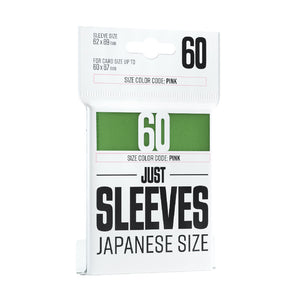 Gamegenic - Just Sleeves Japanese - Green (60)