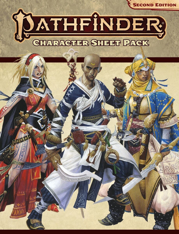 Pathfinder 2E - Character Sheet Pack