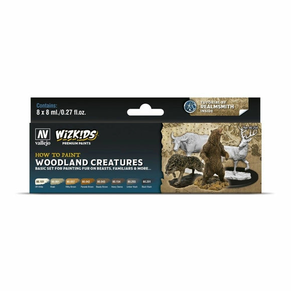 Vallejo: Woodland Creatures Set