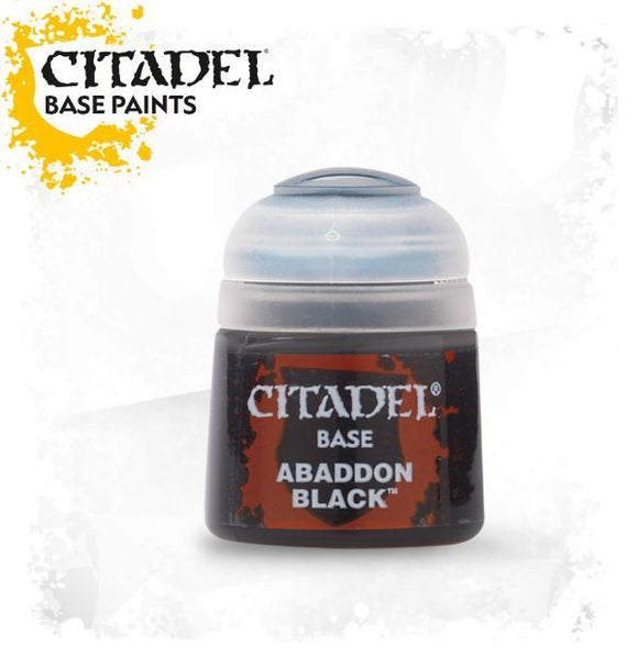 21-25 Citadel Base Abaddon Black - The Gaming Verse