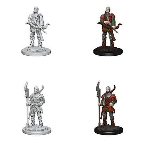 Pathfinder - Unpainted Town Guards - The Gaming Verse