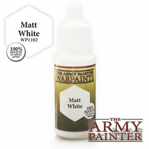 Army Painter Warpaints - Matt White Acrylic 18ml