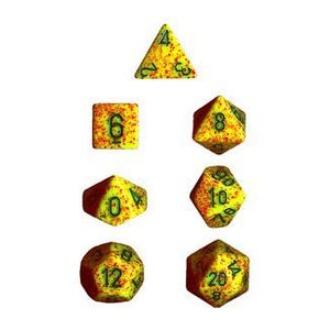 CHX 25312 Speckled Lotus 7-Die Set - The Gaming Verse