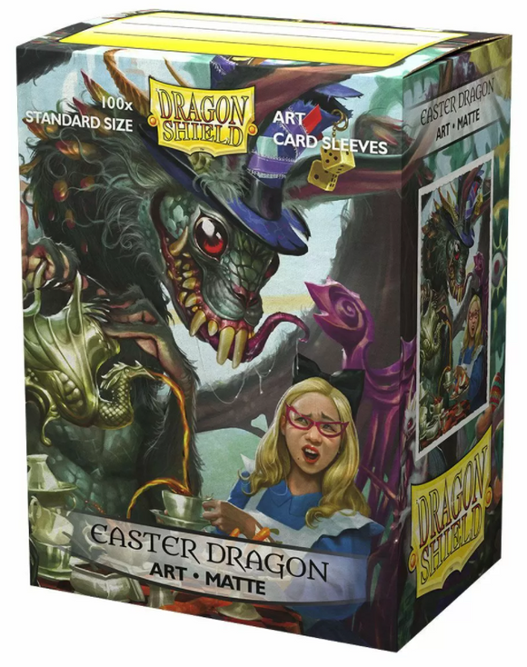 Dragon Shield 100 Easter Dragon Art Matte - The Gaming Verse
