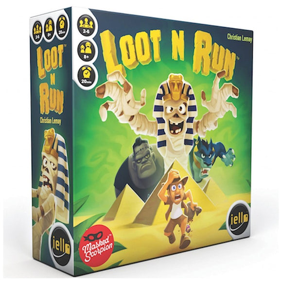 Loot N Run Iello Card Game - The Gaming Verse