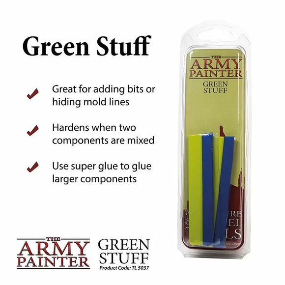 Army Painter Tools - Kneadite Green Stuff