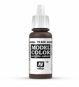 Vallejo Model Colour Transparent Woodgrain 17ml - The Gaming Verse