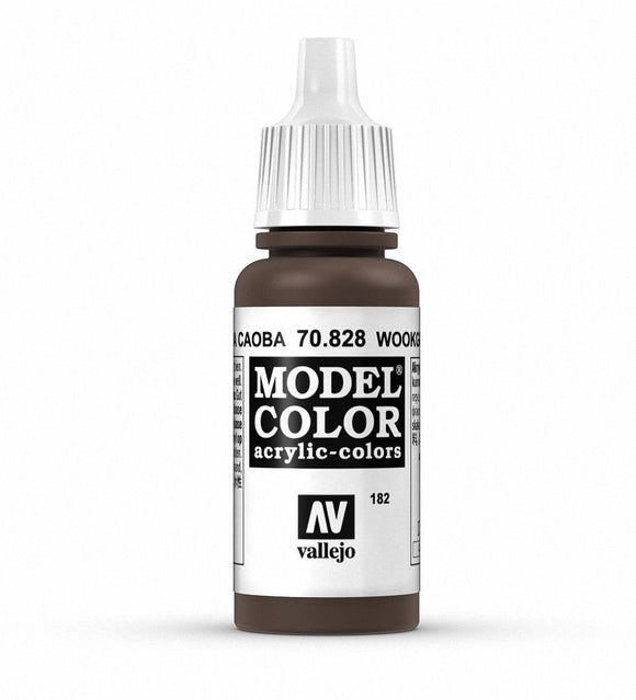 Vallejo Model Colour Transparent Woodgrain 17ml - The Gaming Verse